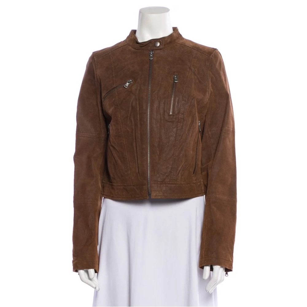 Levi’s Strauss USED Leather  biker Jacket SM
